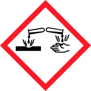 Piktogram Etsende